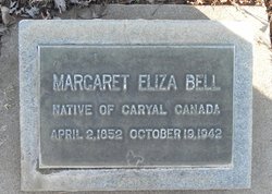 Margaret Eliza “Maggie” <I>Hutchins</I> Bell 