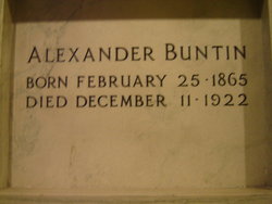 Alexander Buntin Jr.