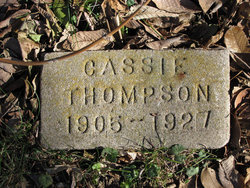 Cassie Voncyle Thompson 