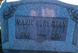 Marie <I>Ruby</I> Beam 