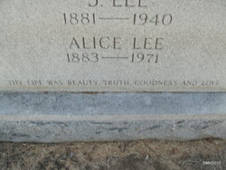 Alice Lee <I>Anderson</I> Cunningham 