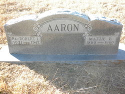 Rev Robert L Aaron 