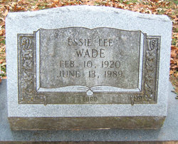 Essie Lee <I>Ford</I> Wade 