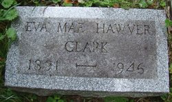 Eva Mae <I>Hawver</I> Clark 
