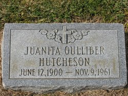 Juanita Emily <I>Oulliber</I> Hutcheson 