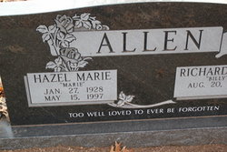 Hazel Marie <I>Johnston</I> Allen 