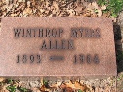 Winthrop Myers Allen 
