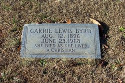 Carrie Lewis Byrd 