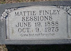Mattie May <I>Finley</I> Sessions 
