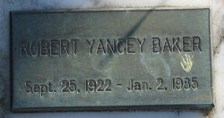 Robert Yancy Baker 