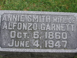 Annie <I>Smith</I> Garnett 