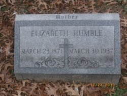Elizabeth <I>Fuettrer</I> Humble 