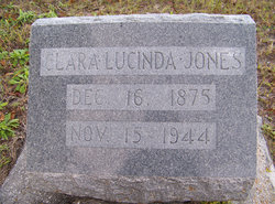Clara Lucinda <I>Taylor</I> Jones 