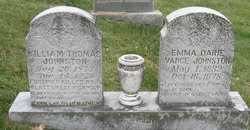 Emma Darie <I>Vance</I> Johnston 