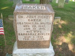 Dr John Dickey Baker Sr.