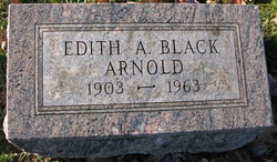 Edith Amanda <I>Black</I> Arnold 