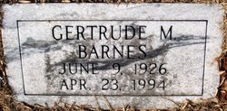 Gertrude Missouri <I>Kelley</I> Barnes 