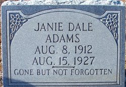 Janie Dale Adams 