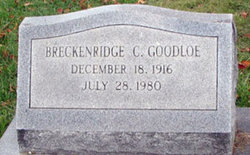 Breckenridge C Goodloe 