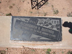 Alejandrina <I>Aparicio</I> Montano 