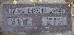 Myrtle Nellie <I>Johnson</I> Dixon 