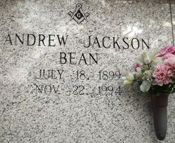 Andrew Jackson Bean 