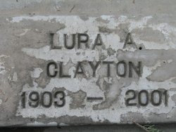 Lura Algeria <I>Yandell</I> Clayton 