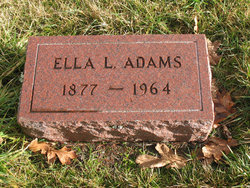 Ella Lee <I>Allen</I> Adams 