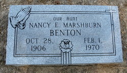 Nancy Ellen <I>Marshburn</I> Benton 
