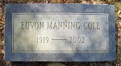 Euvon Manning Cole 