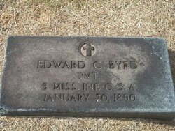 Pvt Edward Guy Byrd 