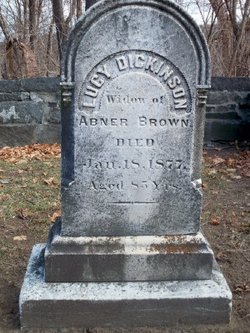 Lucy <I>Dickinson</I> Brown 