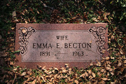 Emma Elizabeth <I>Savage</I> Becton 