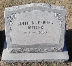 Edith Christine <I>Kneeburg</I> Butler 