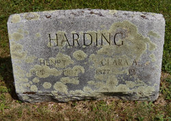 Clara <I>Adams</I> Harding 