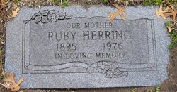 Ruby Marie <I>Hutchins</I> Herring 