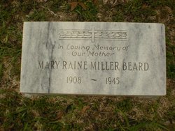Mary Raine <I>Miller</I> Beard 
