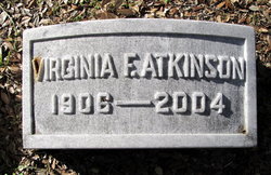 Virginia Jenkins <I>Fant</I> Atkinson 