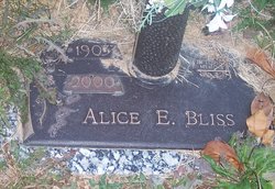 Alice Elizabeth <I>Chappell</I> Bliss 