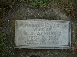 Bethunia Victoria <I>Carter</I> Albright 