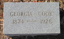Georgia M. “George” <I>Thompson</I> Cook 