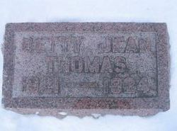 Elizabeth Jean “Betty” Thomas 