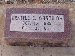 Myrtle E. <I>Lawerence</I> Gasaway 