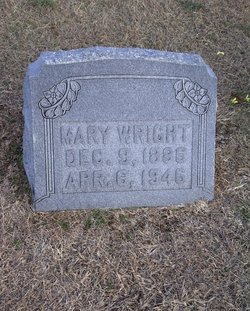 Mary <I>Rutherford</I> Wright 