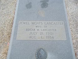 Jewel <I>Moats</I> Lancaster 