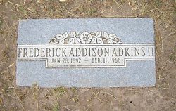 Frederick Addison “Fred” Adkins II
