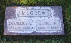 Matilda Jane “Jennie” <I>Earp</I> McGrew 