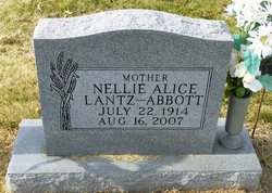 Nellie Alice <I>Lantz</I> Abbott 