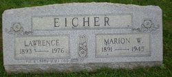 Marion W. <I>McIndoe</I> Eicher 