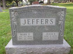 Julia Elizabeth <I>Crist</I> Jeffers 